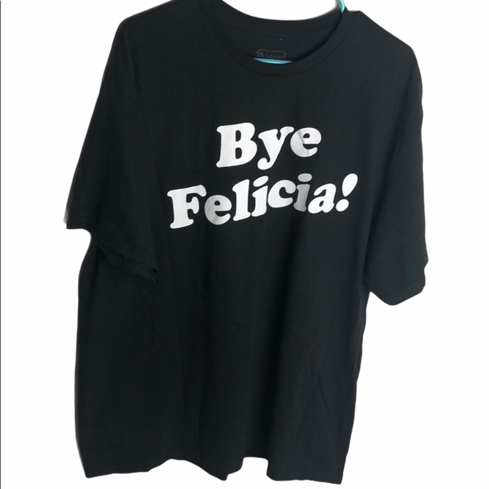 Bye Felicia Black Short Sleeve Tee Size XL